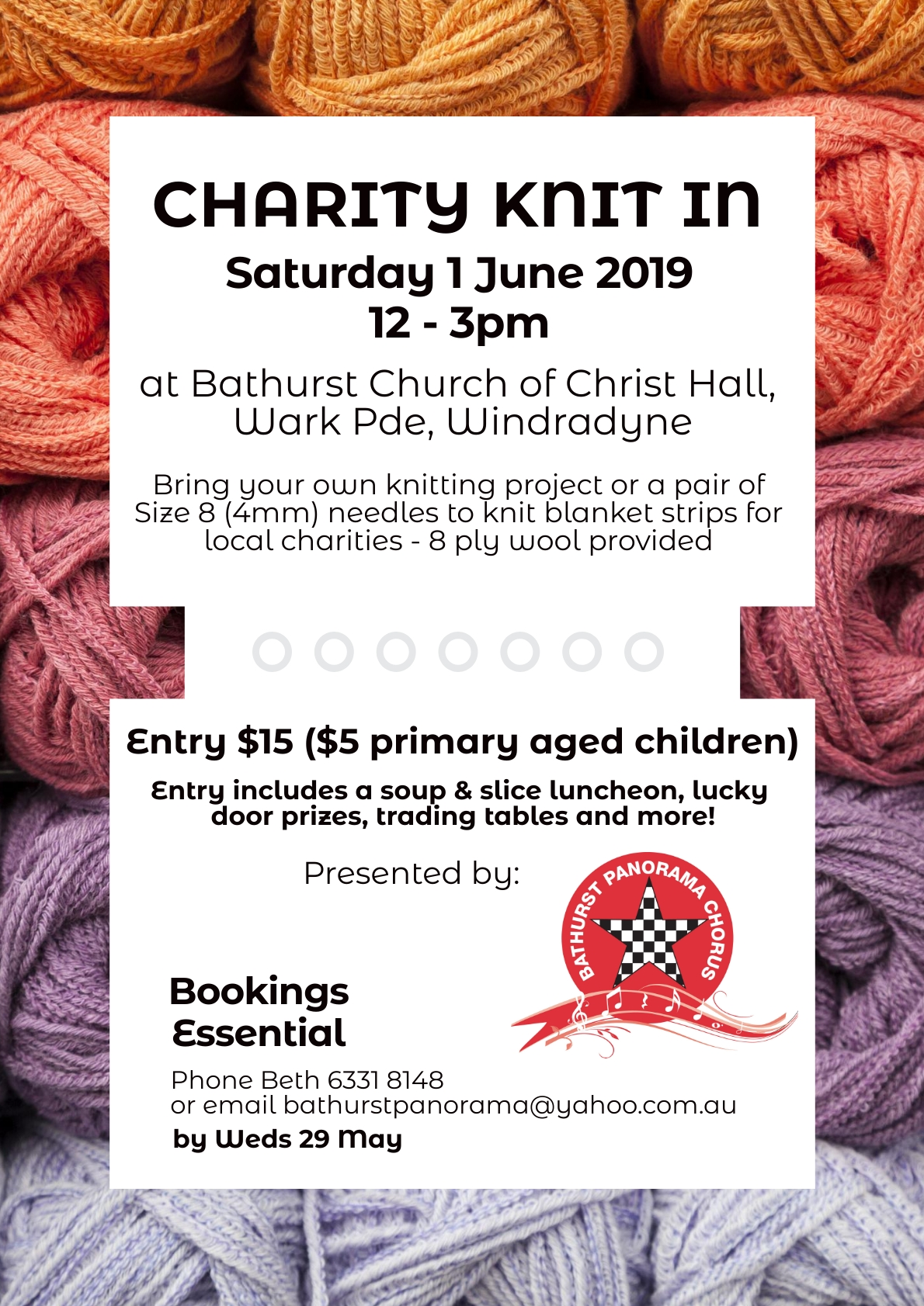 Annual Charity Knit In